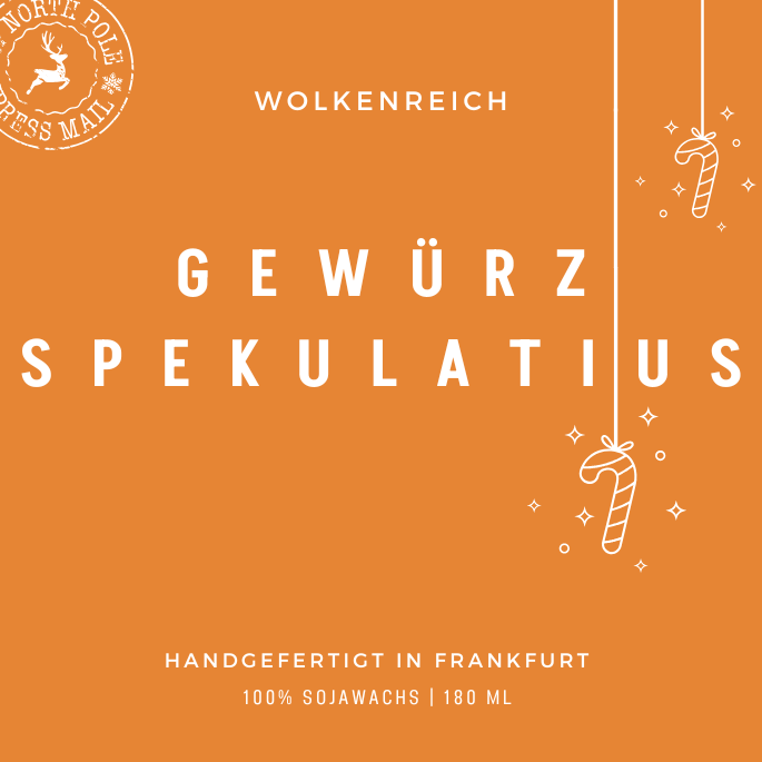 Spekulatius | Duftkerze, Sojawachs