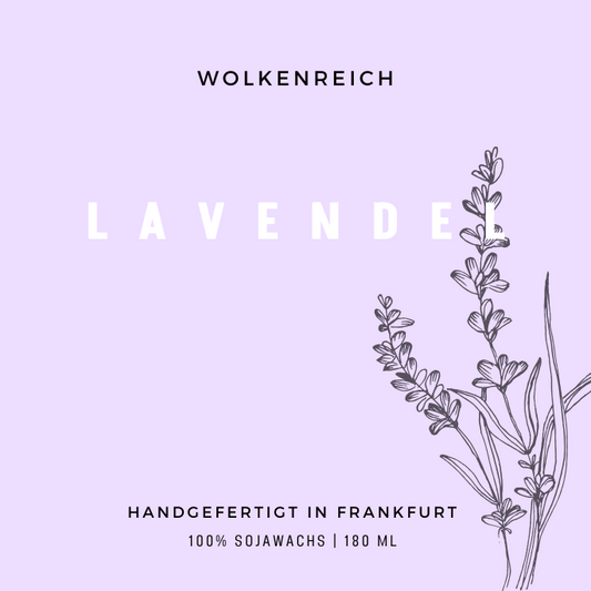 Urlaub in Südfrankreich | Lavendel | Duftkerze, Sojawachs