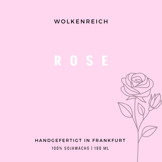 Rosen aus Mamas Garten | Duftkerze | Sojawachs