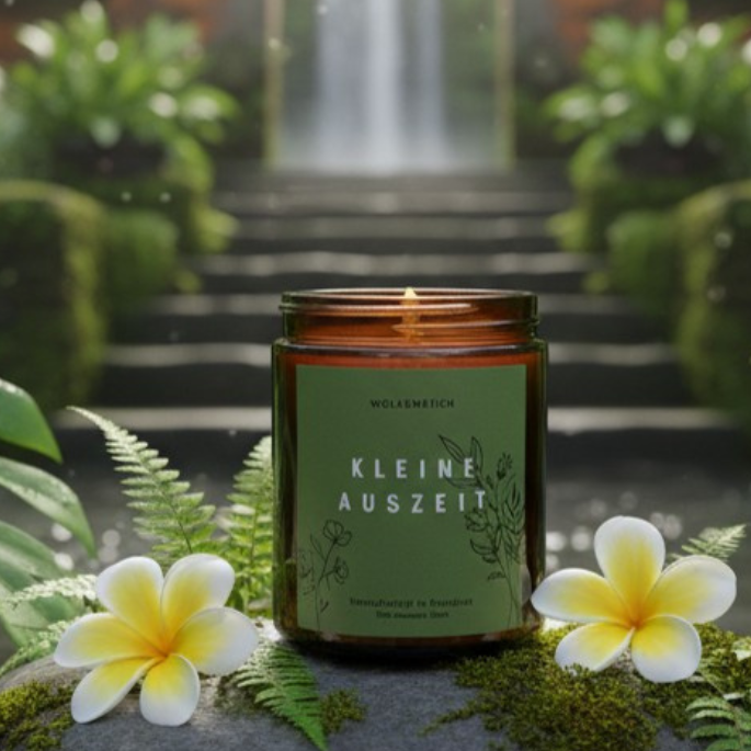 Kleine Auszeit | Spa Erlebnis | Duftkerze, Sojawachs