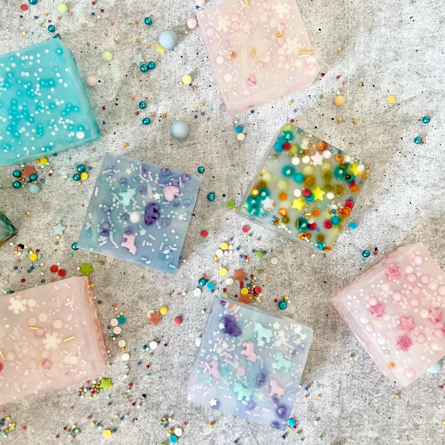 DIY Kit Seife | Streusel Seife herstellen | Kinder Bastelset