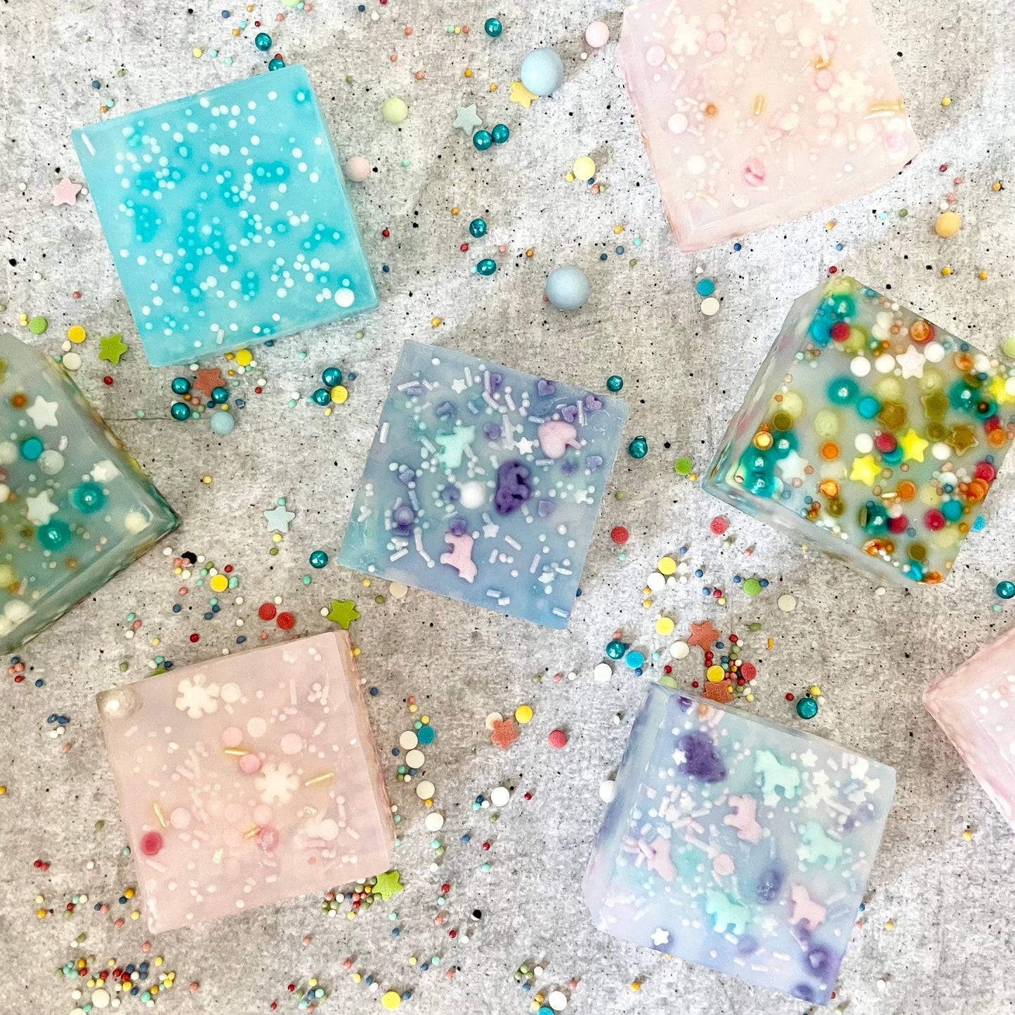 DIY Kit Seife | Streusel Seife herstellen | Kinder Bastelset