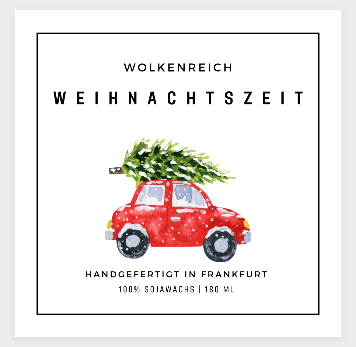 Weinachtszeit, Weihnachtsgewürze | Duftkerze, Sojawachs