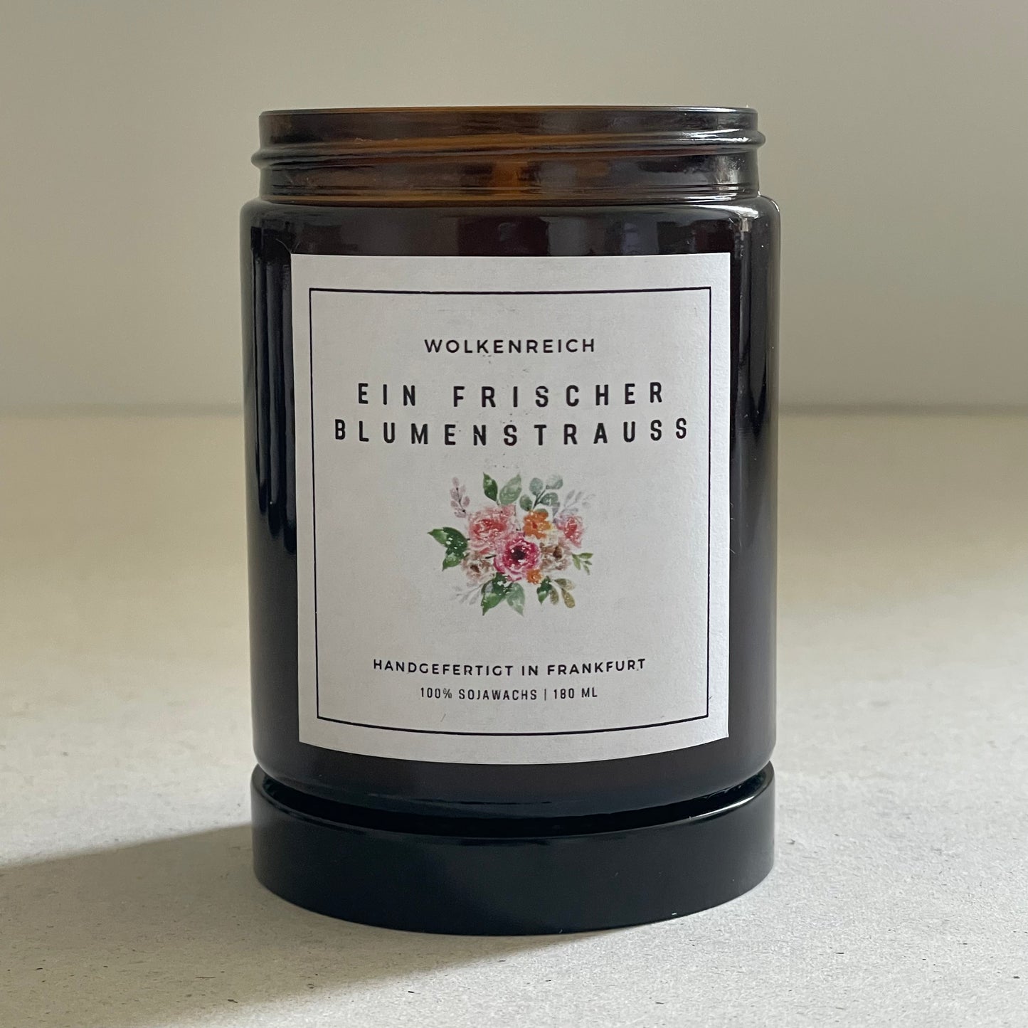 Ein frischer Blumenstrauß | Duftkerze, Sojawachs
