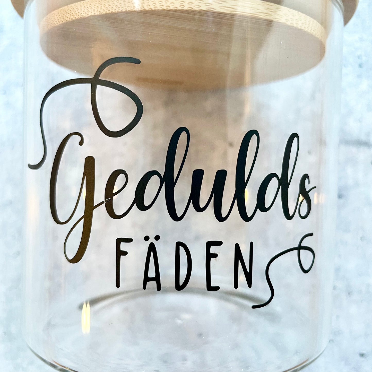 Aufkleber Geduldsfaden | 2er Set