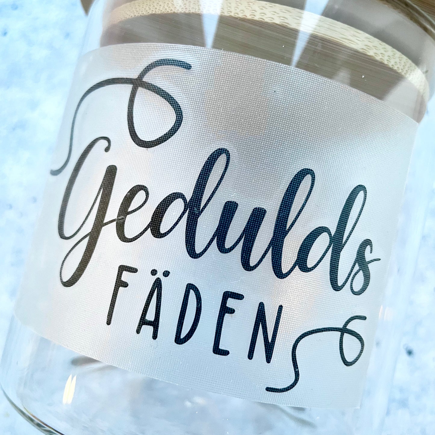 Aufkleber Geduldsfaden | 2er Set