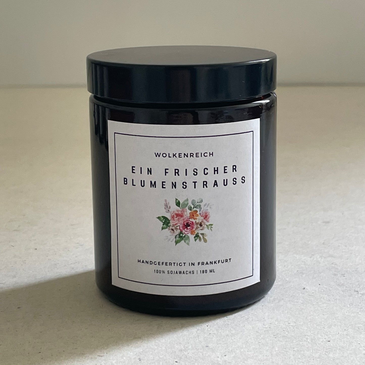 Ein frischer Blumenstrauß | Duftkerze, Sojawachs