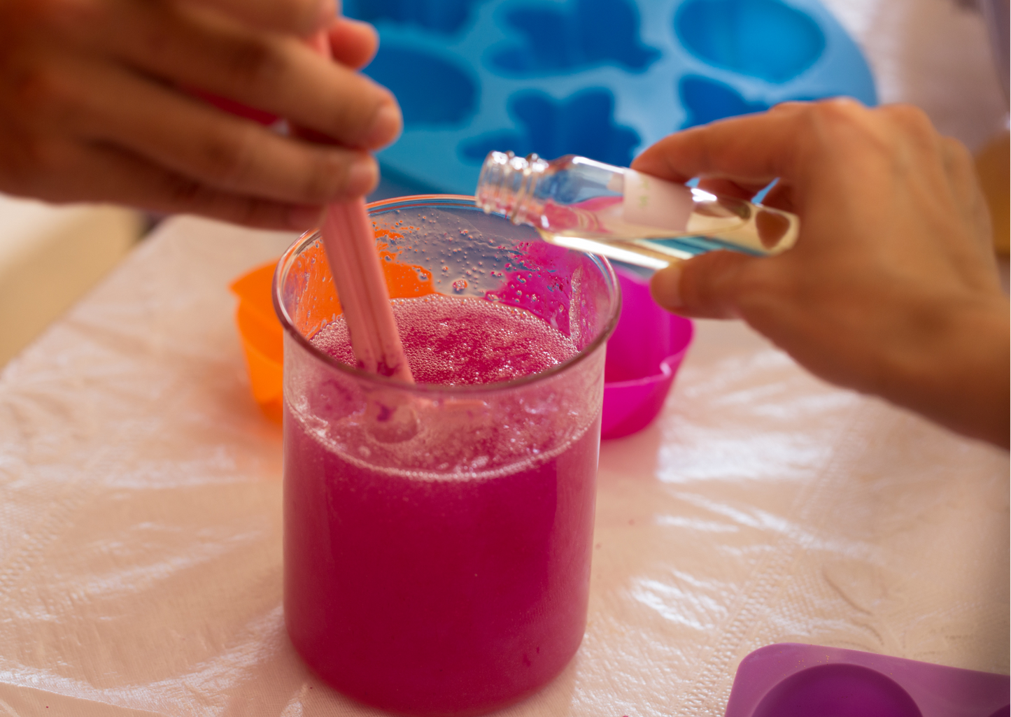 Kindergeburtstag | Seifen-Workshop für Kinder | Frankfurt | individuelle Termine
