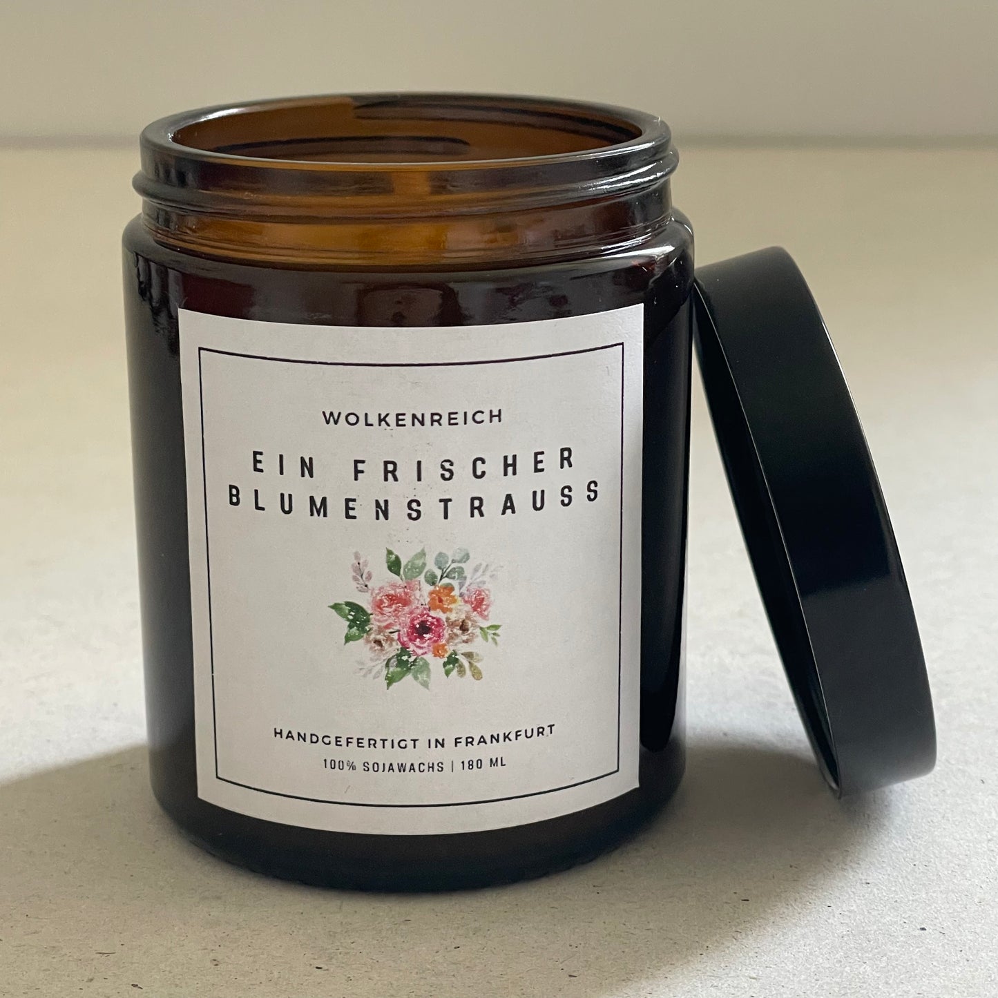 Ein frischer Blumenstrauß | Duftkerze, Sojawachs