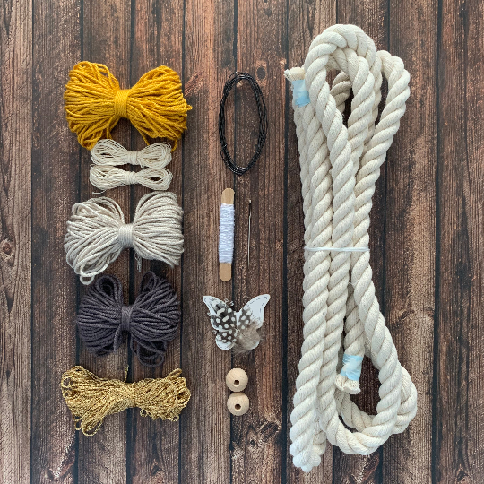 DIY Regenbogen Kit "Boho Gold-Gelb"