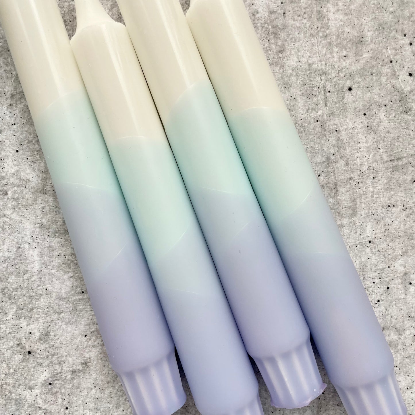 Dip Dye Kerzen | Provence | 4er Set