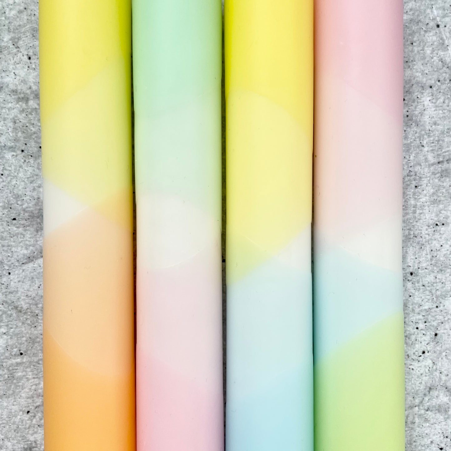 Dip Dye Kerzen | Pastellmix 2 | 4er Set
