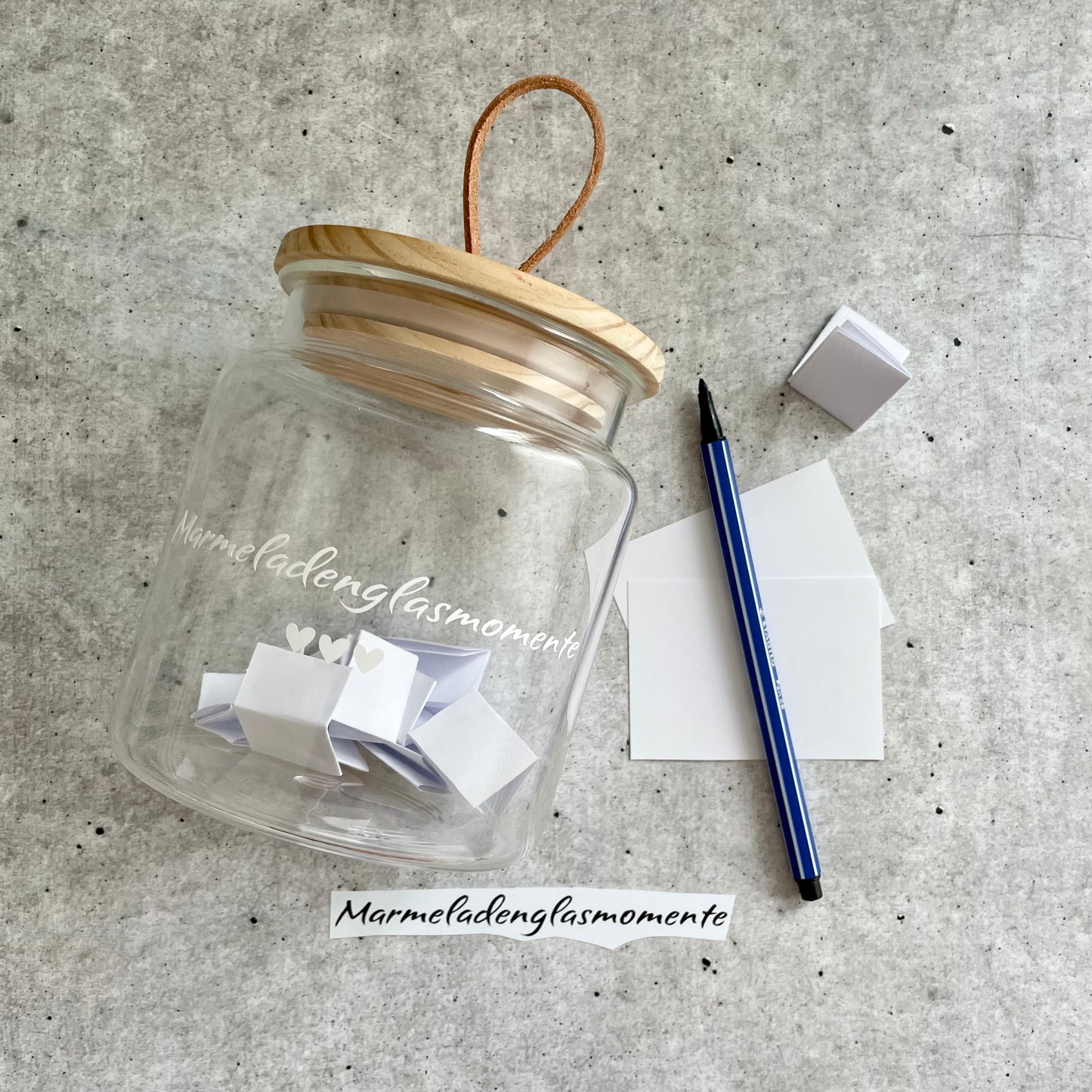 Aufkleber Marmeladenglasmomente | 2er Set