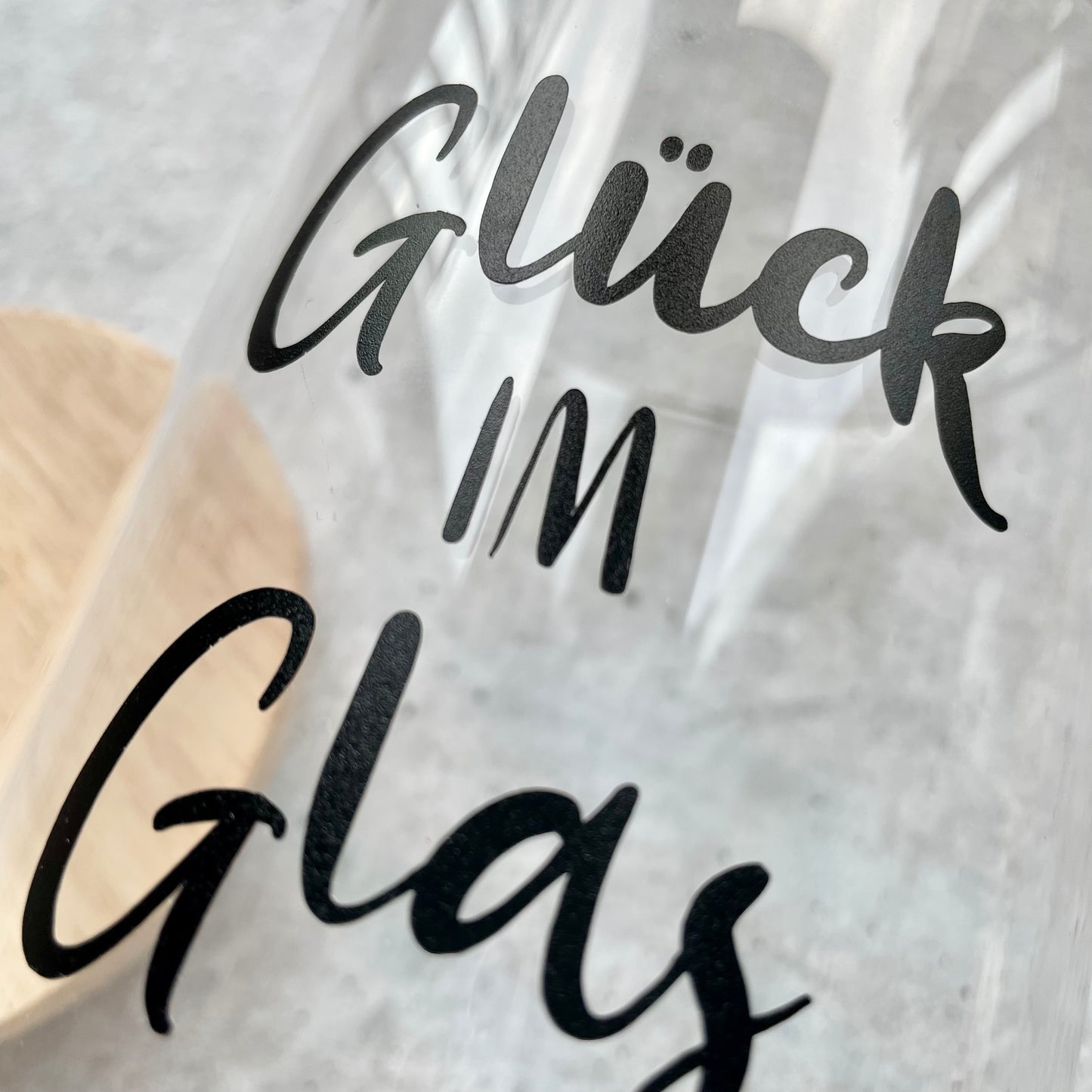 Aufkleber Glück im Glas | 2er Set