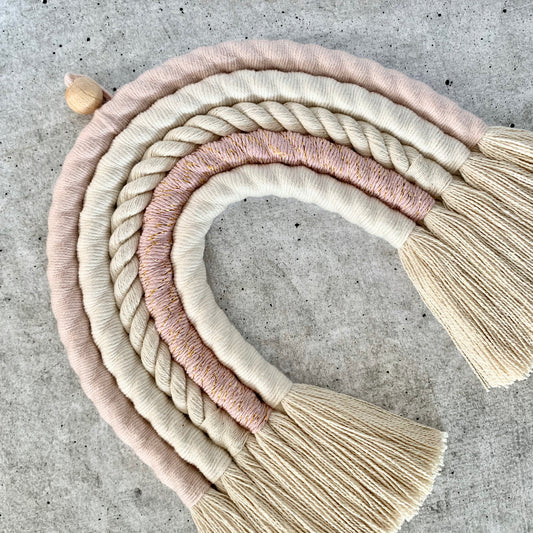 pdf Bastelanleitung | Makramee Regenbogen | Online Produkt