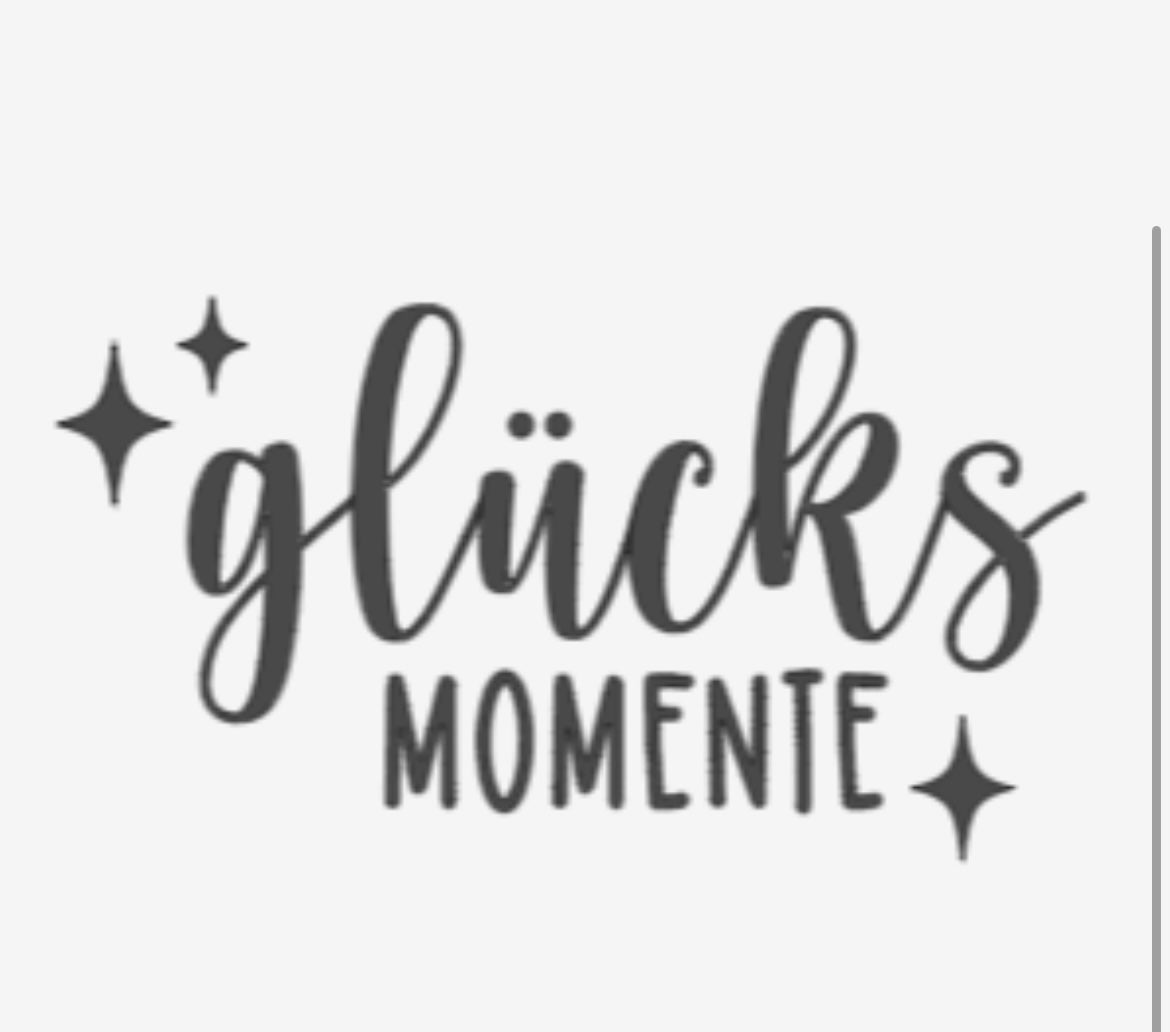 Aufkleber Glücksmomente Sterne | 2er Set