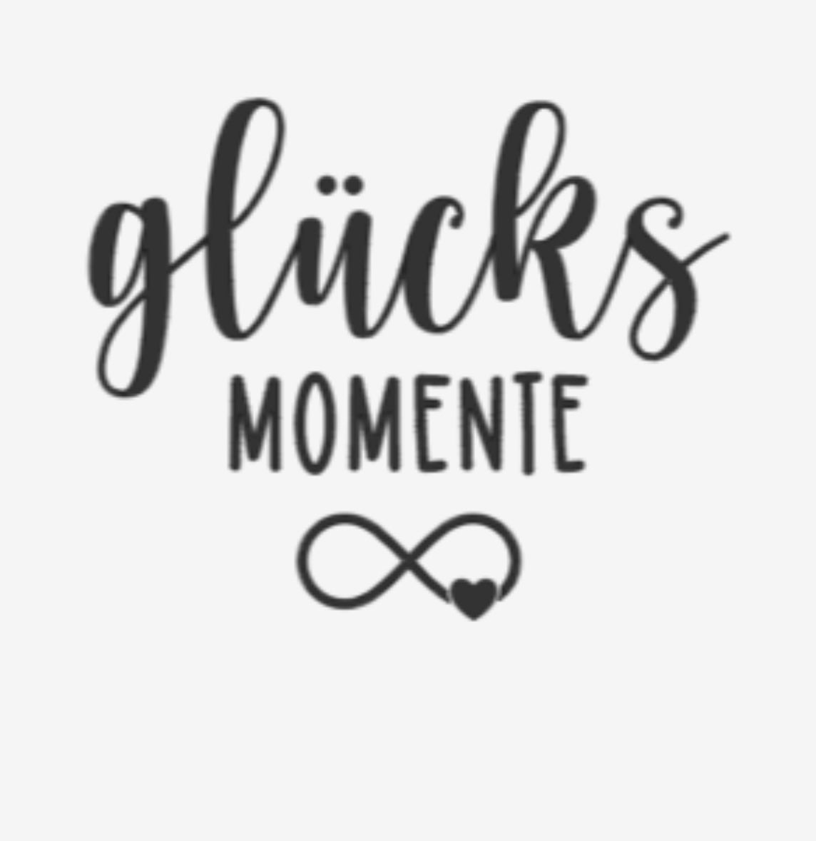 Aufkleber Glücksmomente Infinity | 2er Set