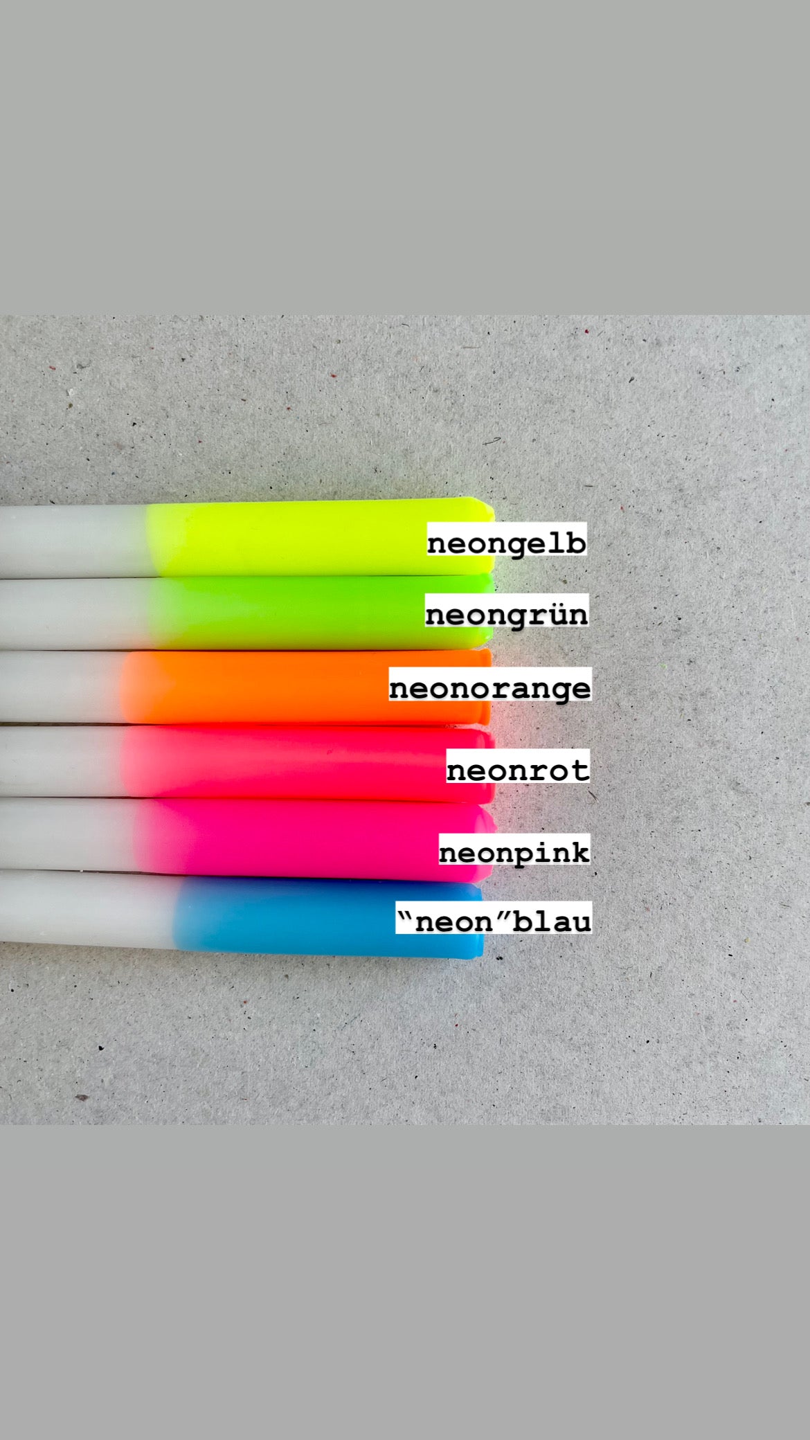 DIY Kit | Dip Dye Kerzen | Kerzen selber machen
