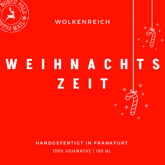 Weihnachtsgewürze Duftkerze aus Sojawachs – Weihnachtszeit Kerze
