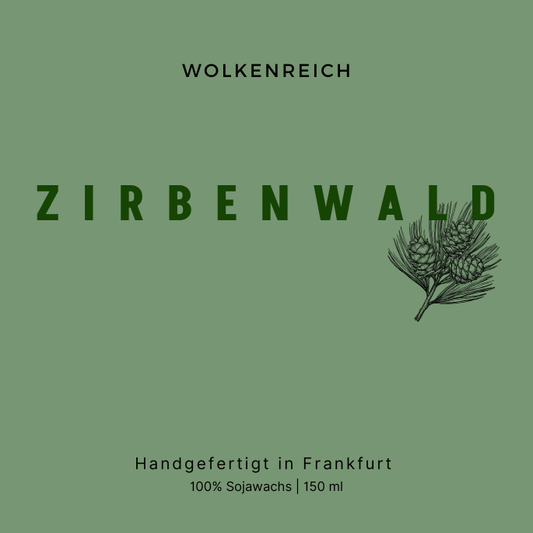 Zirbenwald | Alpenluft | Duftkerze, Sojawachs