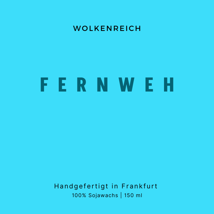 Fernweh | Duftkerze Sojawachs