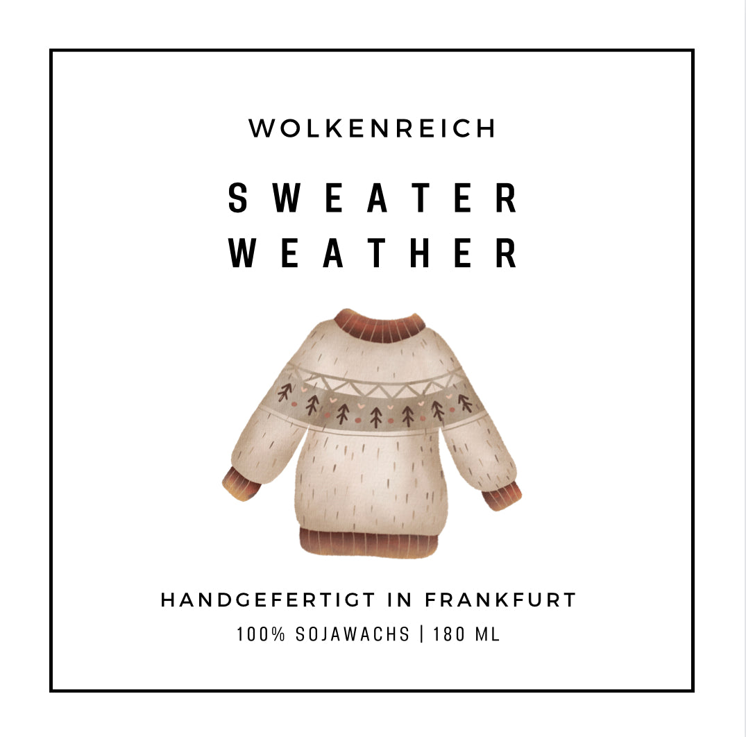 Sweater Weather | Duftkerze, Sojawachs