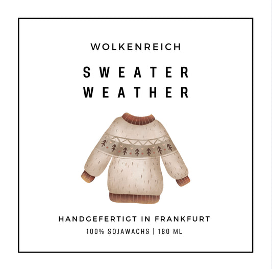 Sweater Weather | Duftkerze, Sojawachs