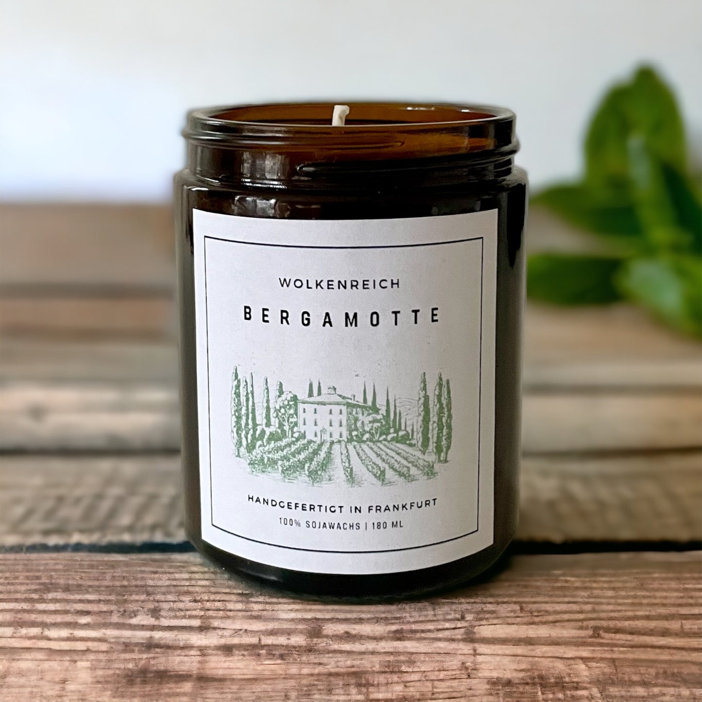 Bergamotte | Duftkerze, Sojawachs