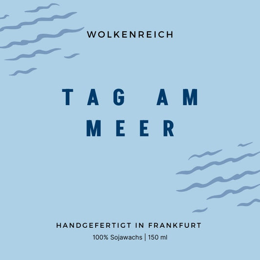 Tag am Meer | Duftkerze, Sojawachs