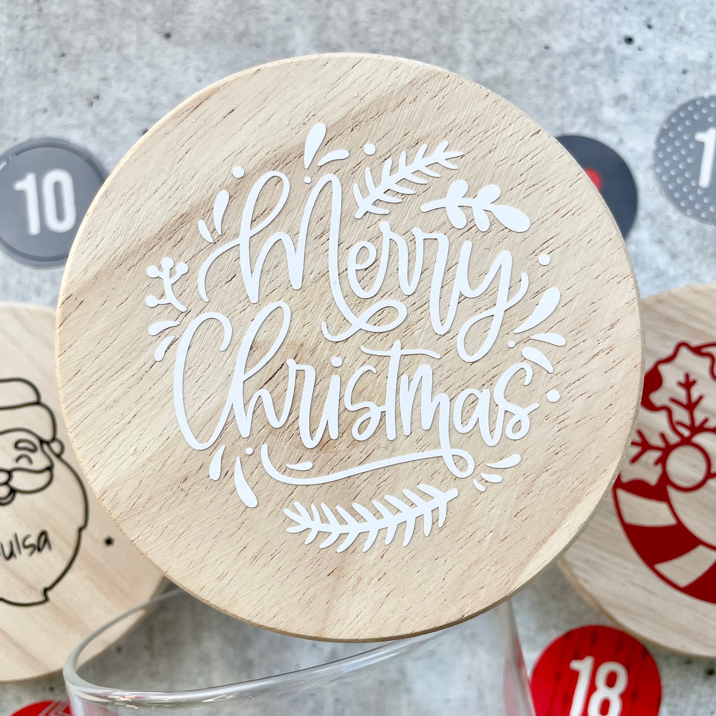 Adventskalender im Glas - Adventskalender to go